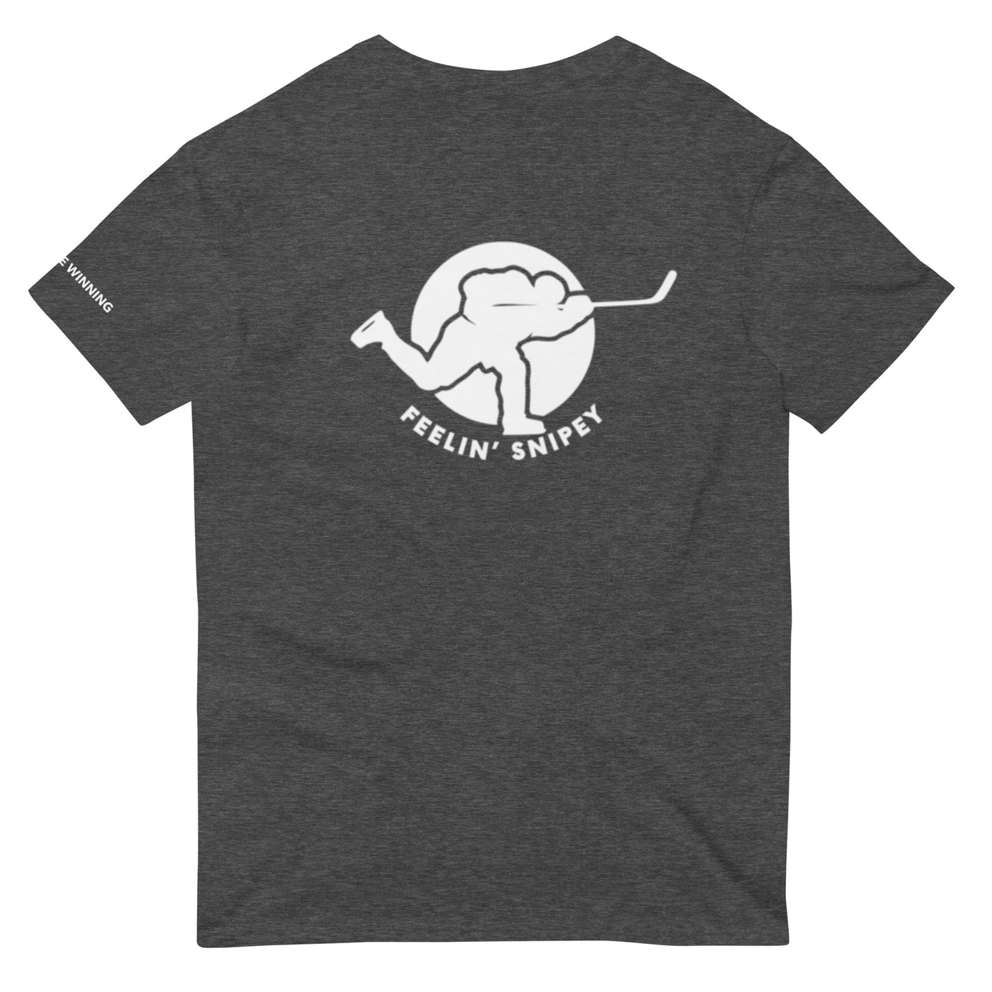 Feelin Snipey Hockey Player Short-Sleeve T-Shirts