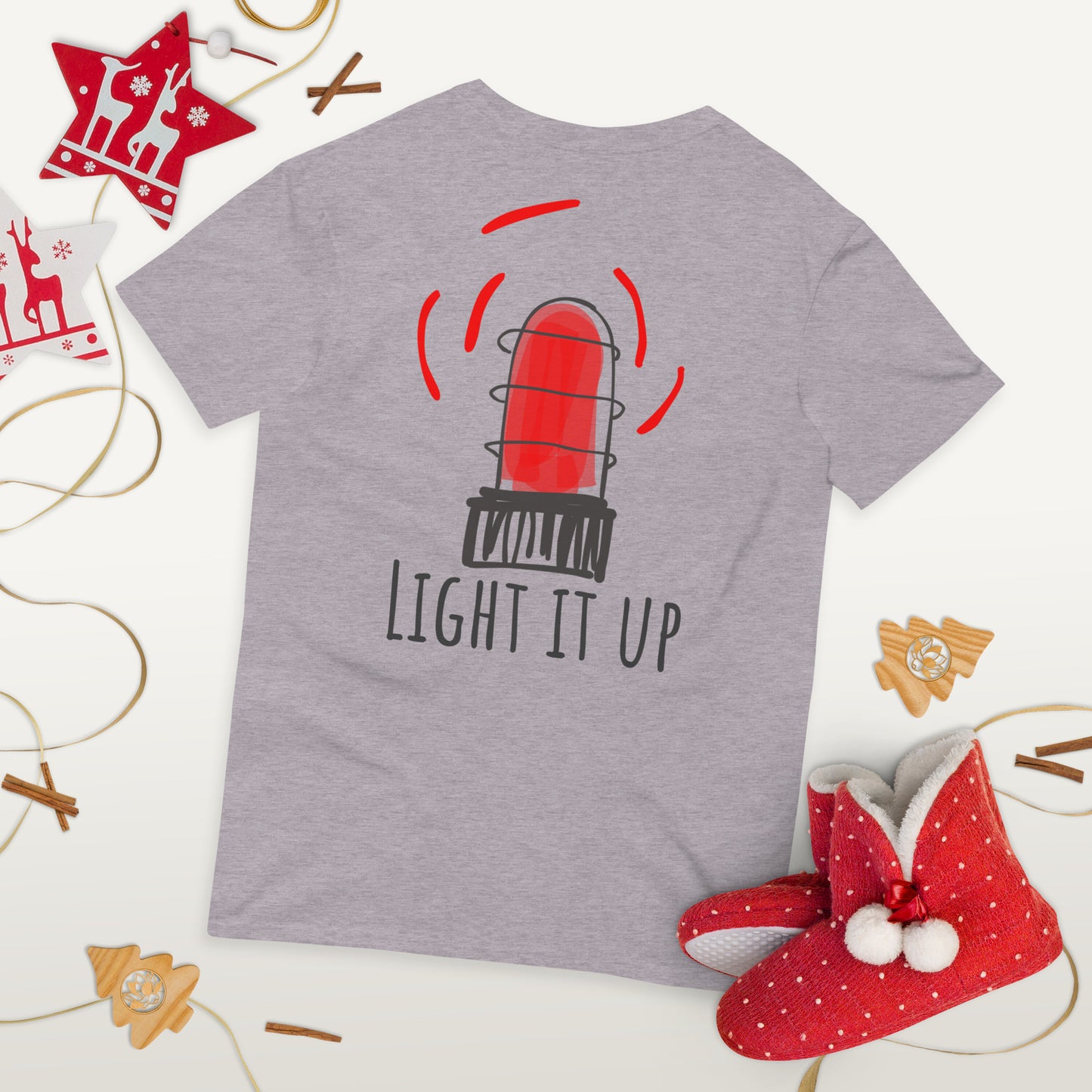 Light It Up Short Sleeve T-Shirt Womens
