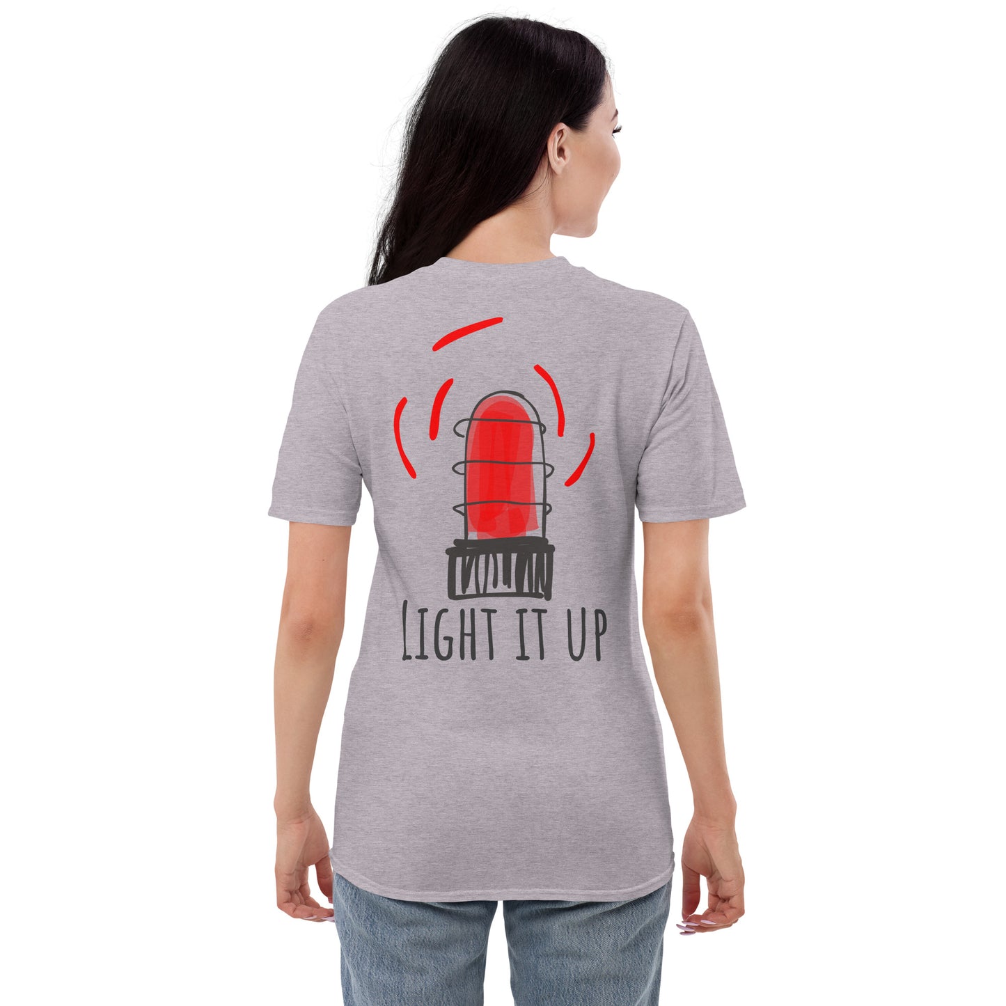 Light It Up Short Sleeve T-Shirt Womens