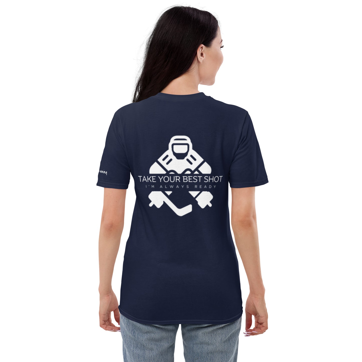 Always Ready goalie Stink Like Winning stylish graphic tee