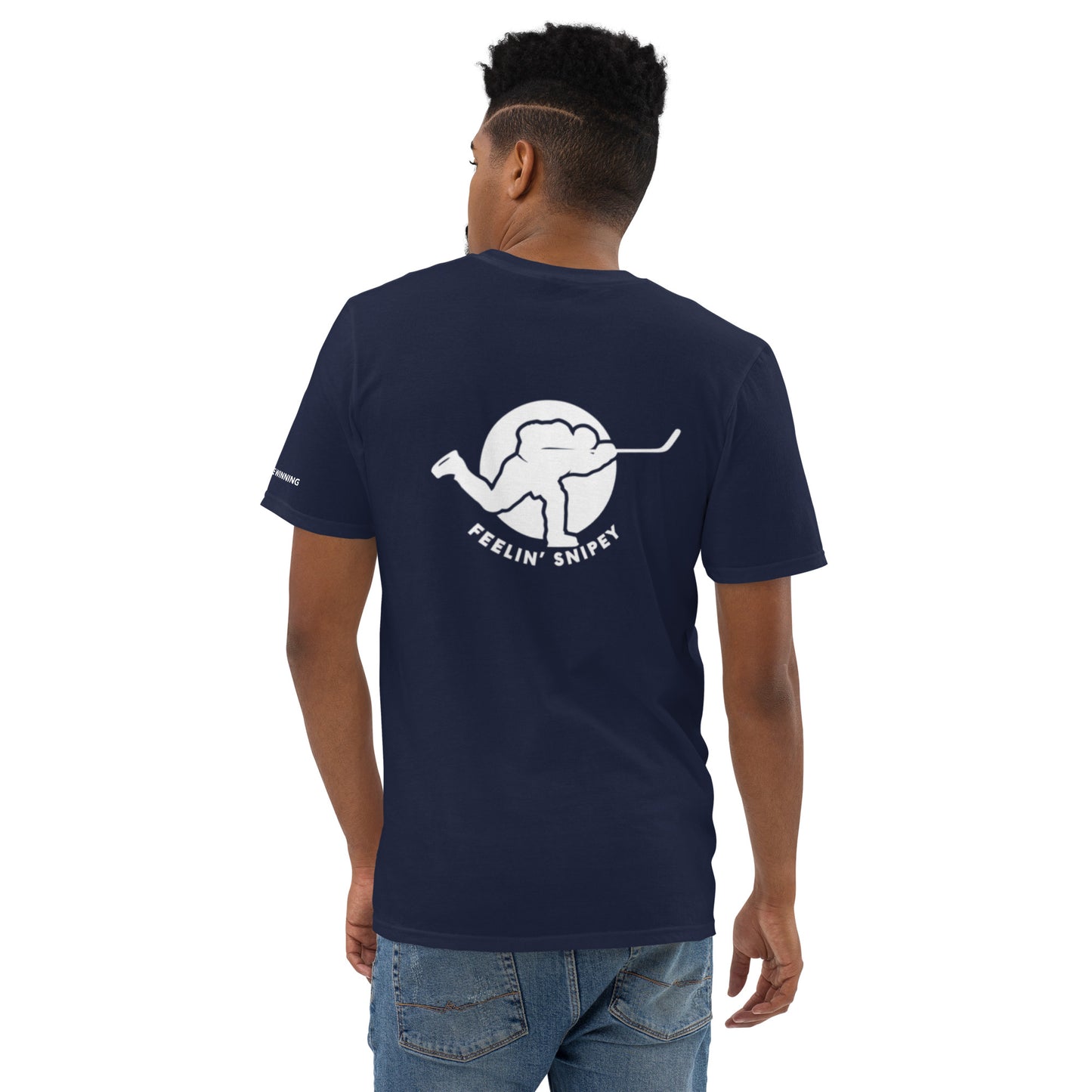 Feelin Snipey Hockey Player Short-Sleeve T-Shirts