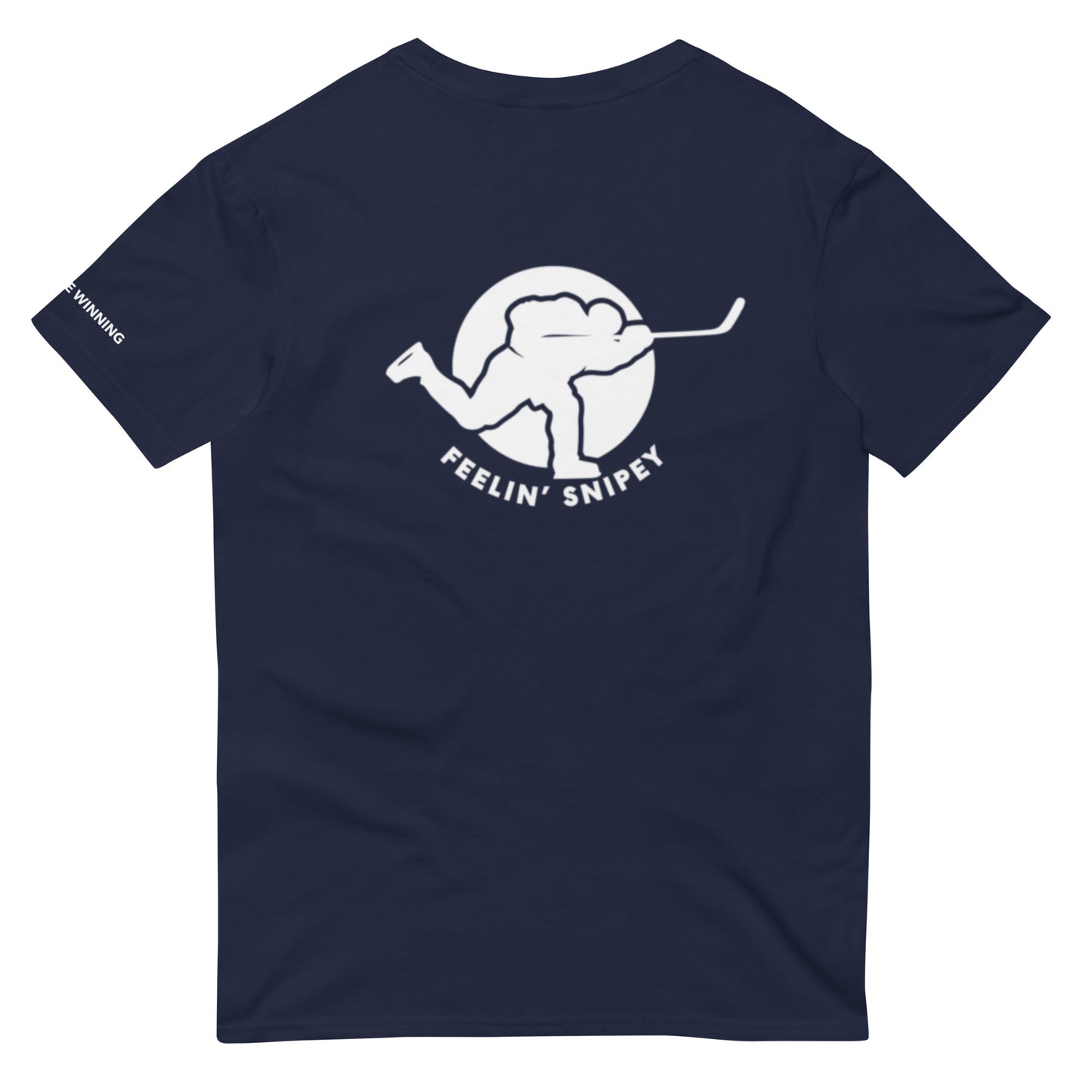 Feelin Snipey Hockey Player Short-Sleeve T-Shirts