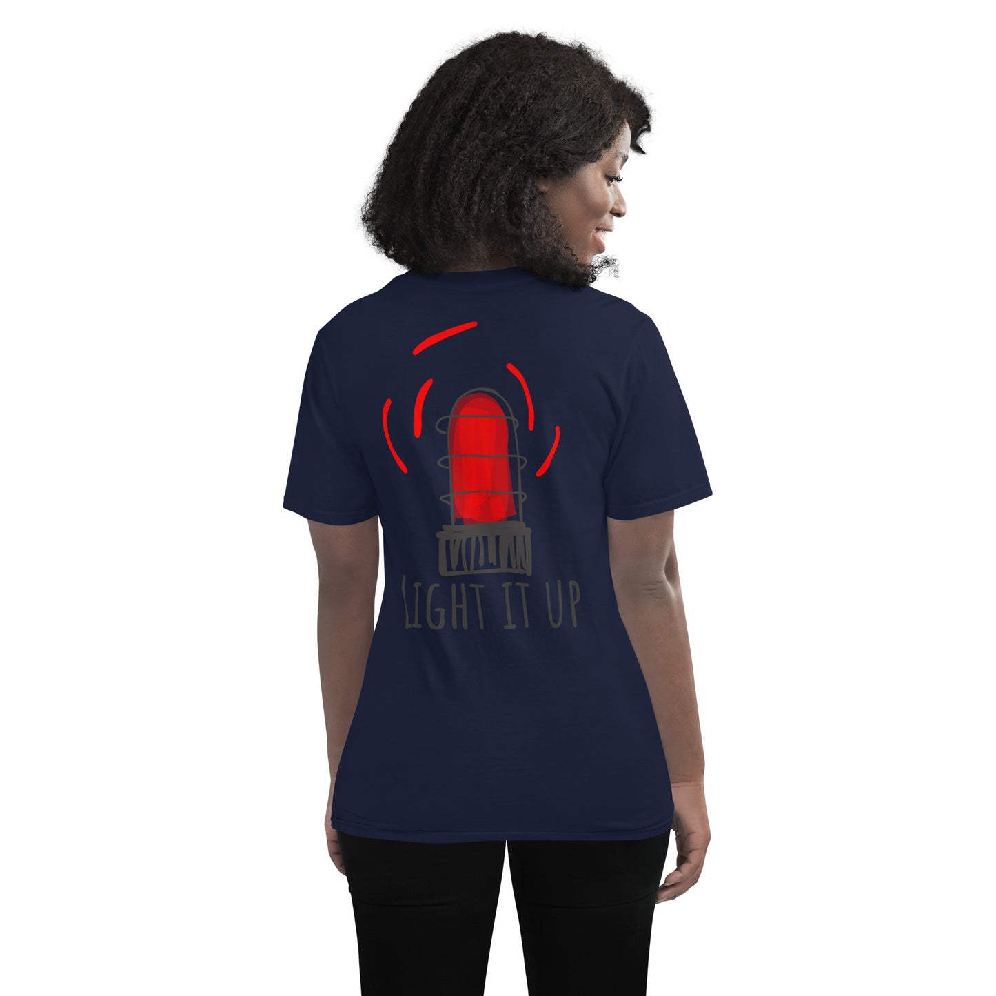 Light It Up Short Sleeve T-Shirt Womens