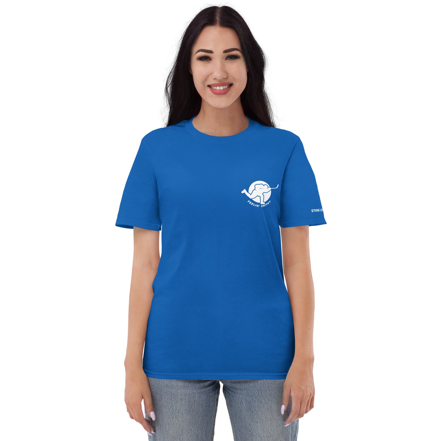 Feelin Snipey Hockey Player Short-Sleeve T-Shirts