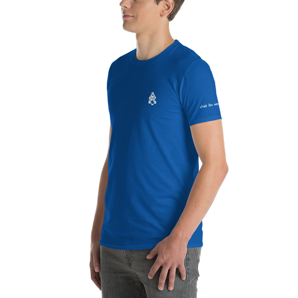 Goalie Designer Short-Sleeve T-Shirts | Stink Like Winning