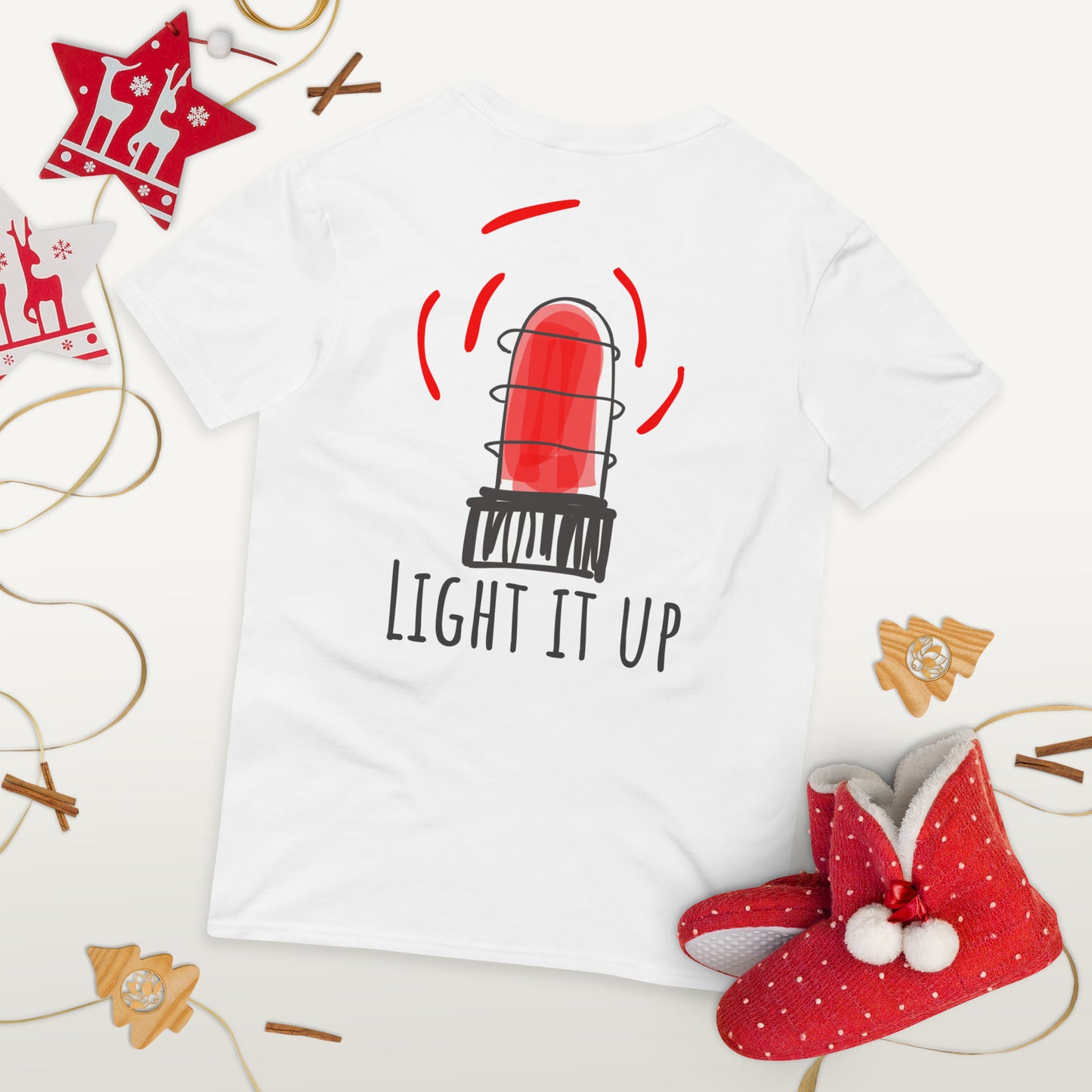 Light It Up Short Sleeve T-Shirt Womens