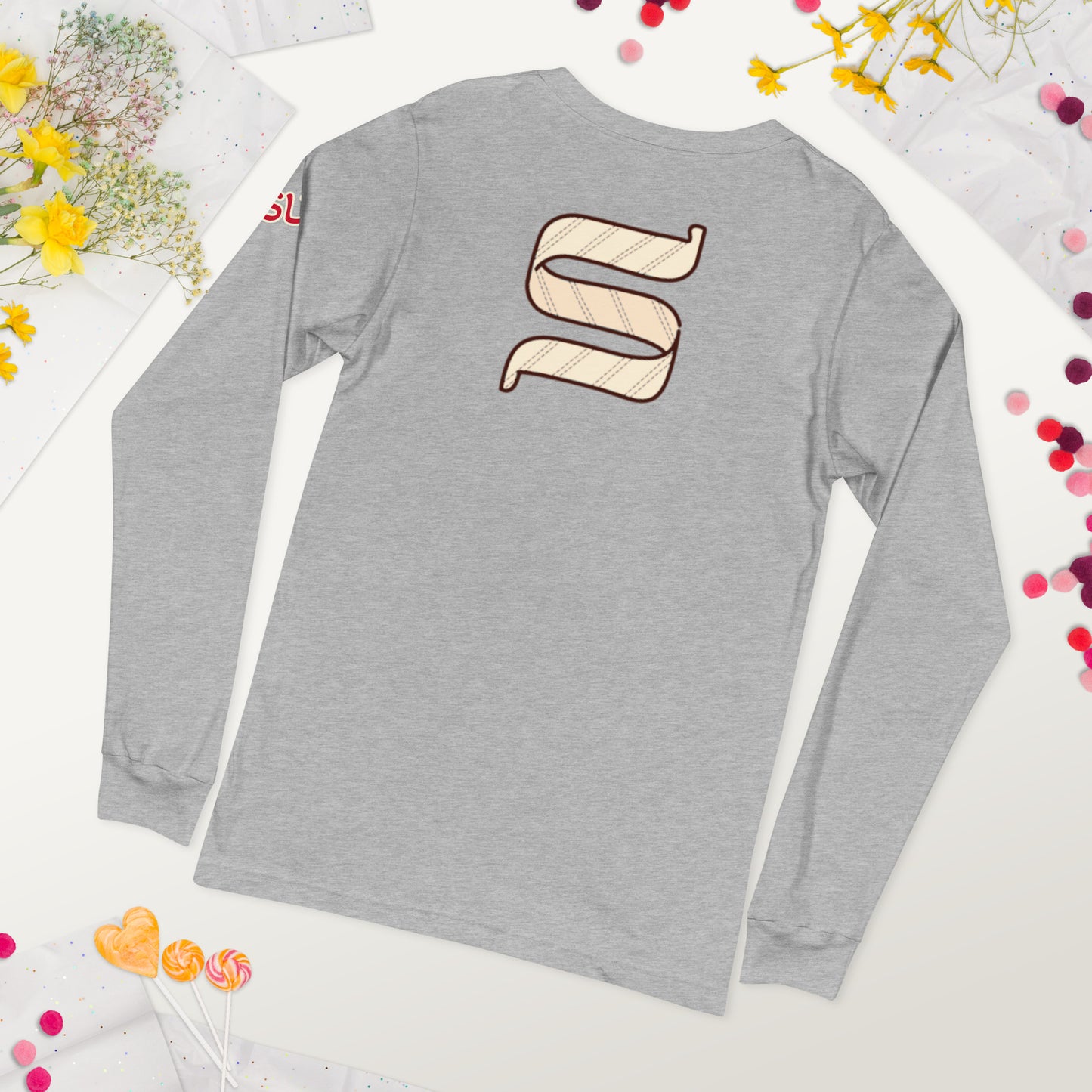 Leave the Cherry Picking Hockey Long Sleeve T-Shirt