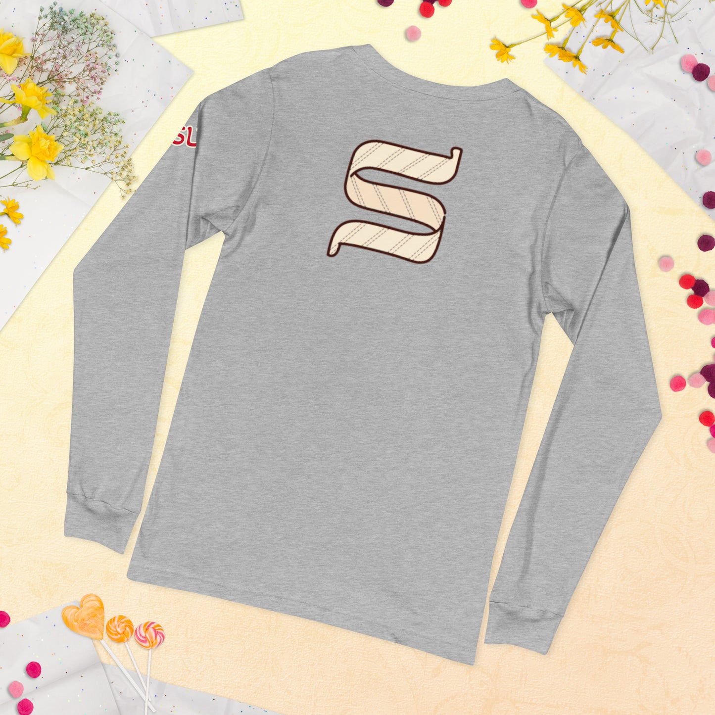 Leave the Cherry Picking Hockey Long Sleeve T-Shirt
