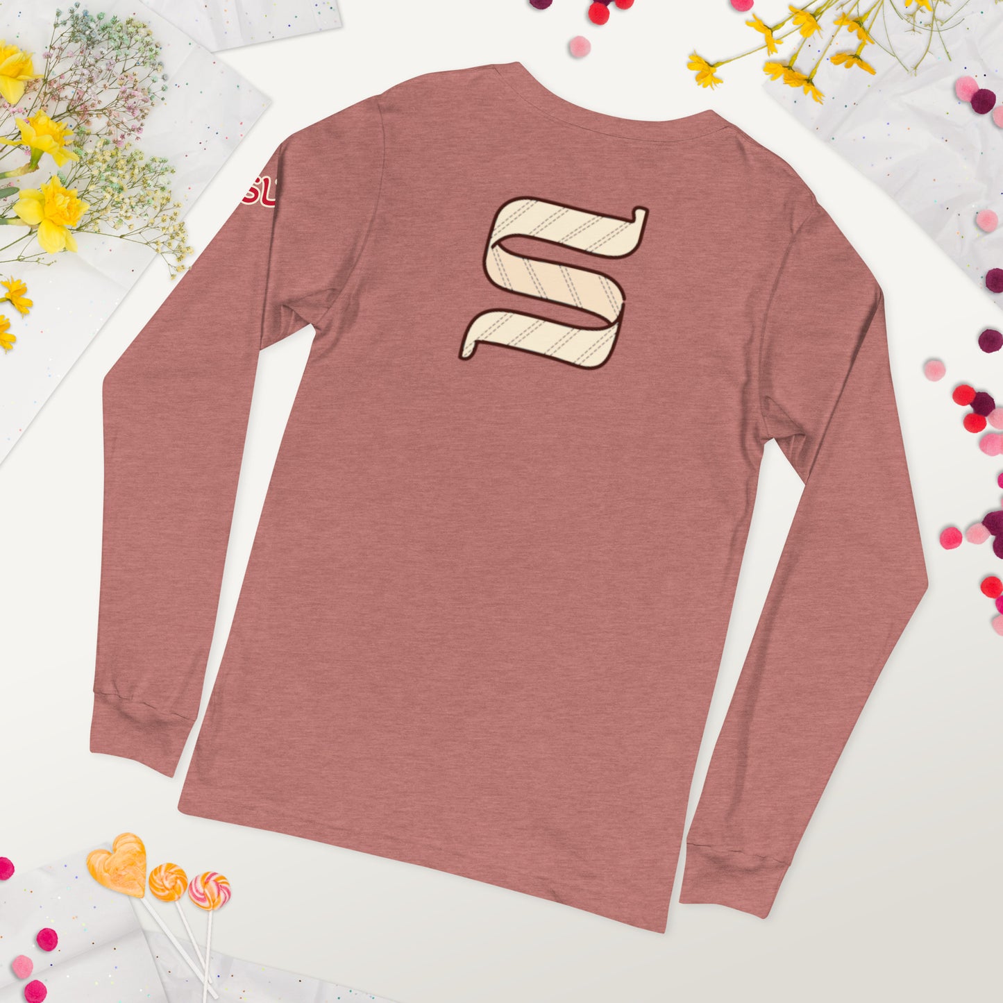 Leave the Cherry Picking Hockey Long Sleeve T-Shirt