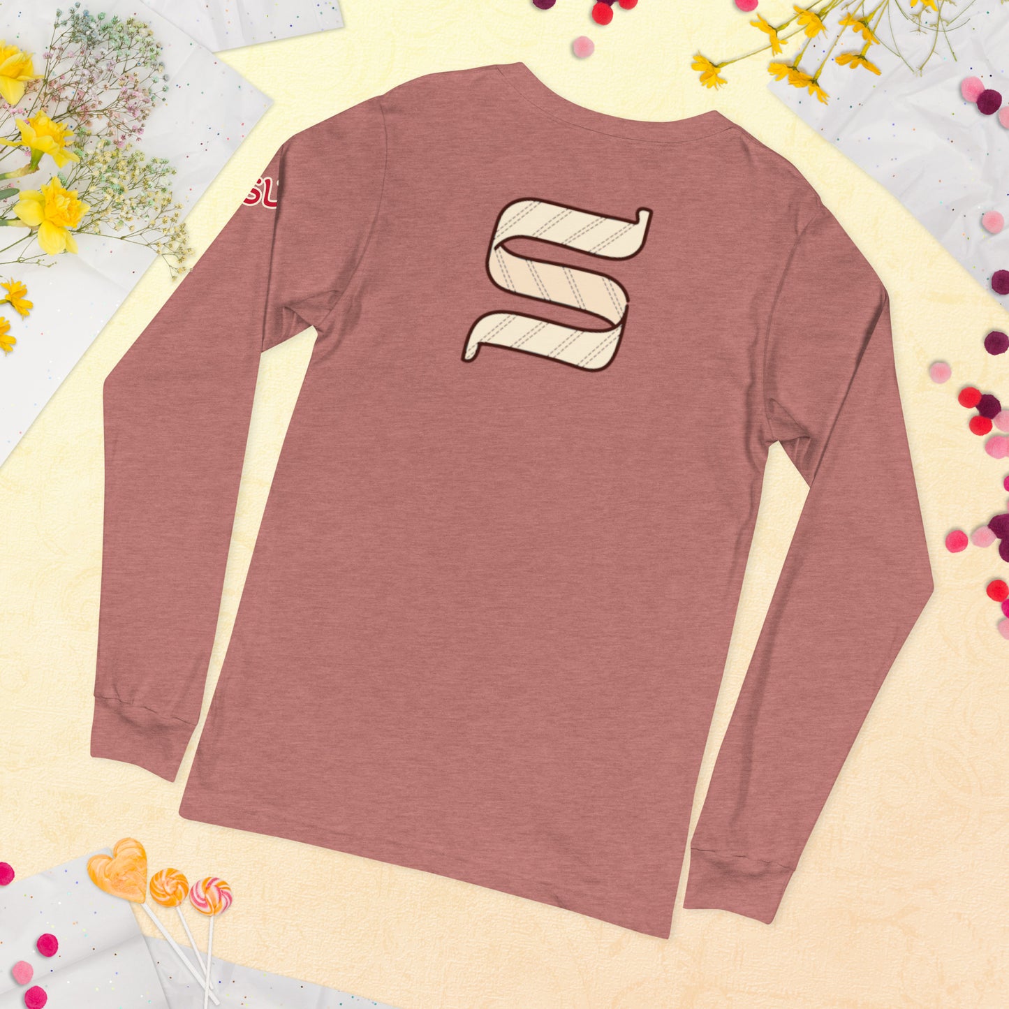 Leave the Cherry Picking Hockey Long Sleeve T-Shirt
