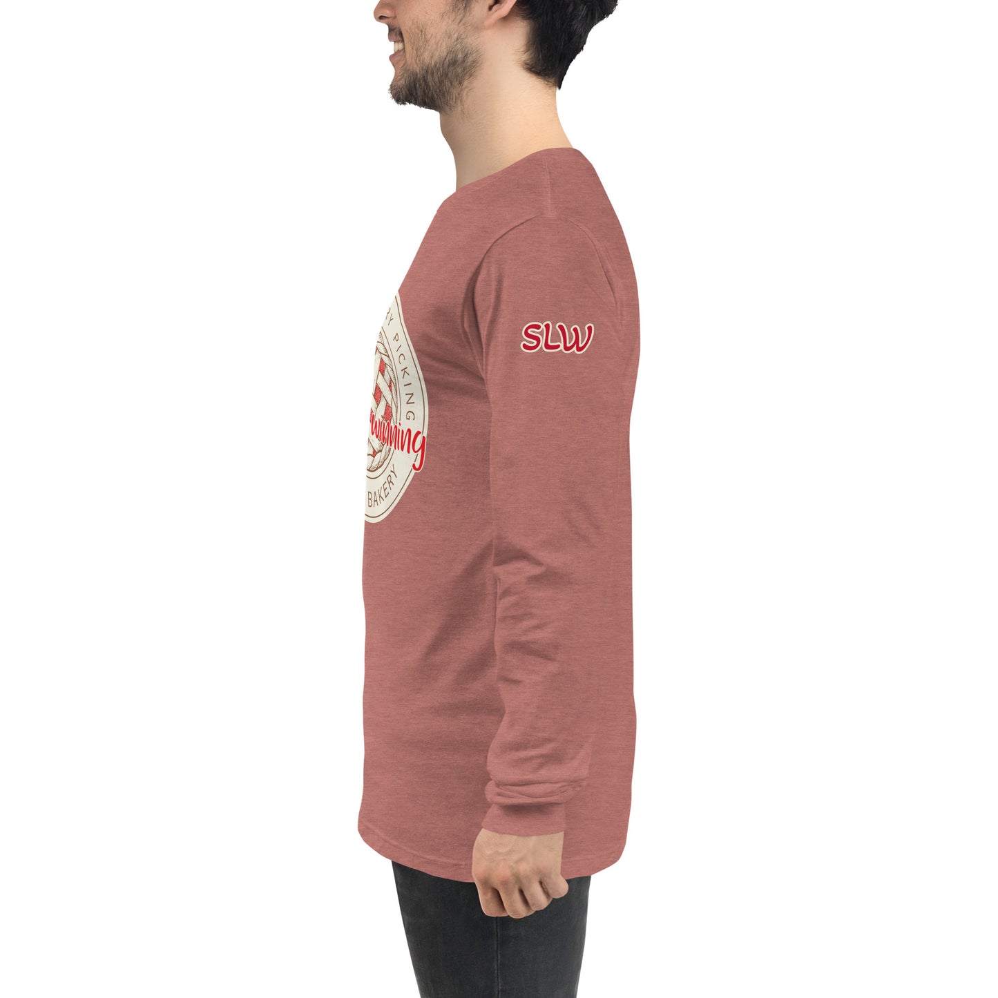 Leave the Cherry Picking Hockey Long Sleeve T-Shirt
