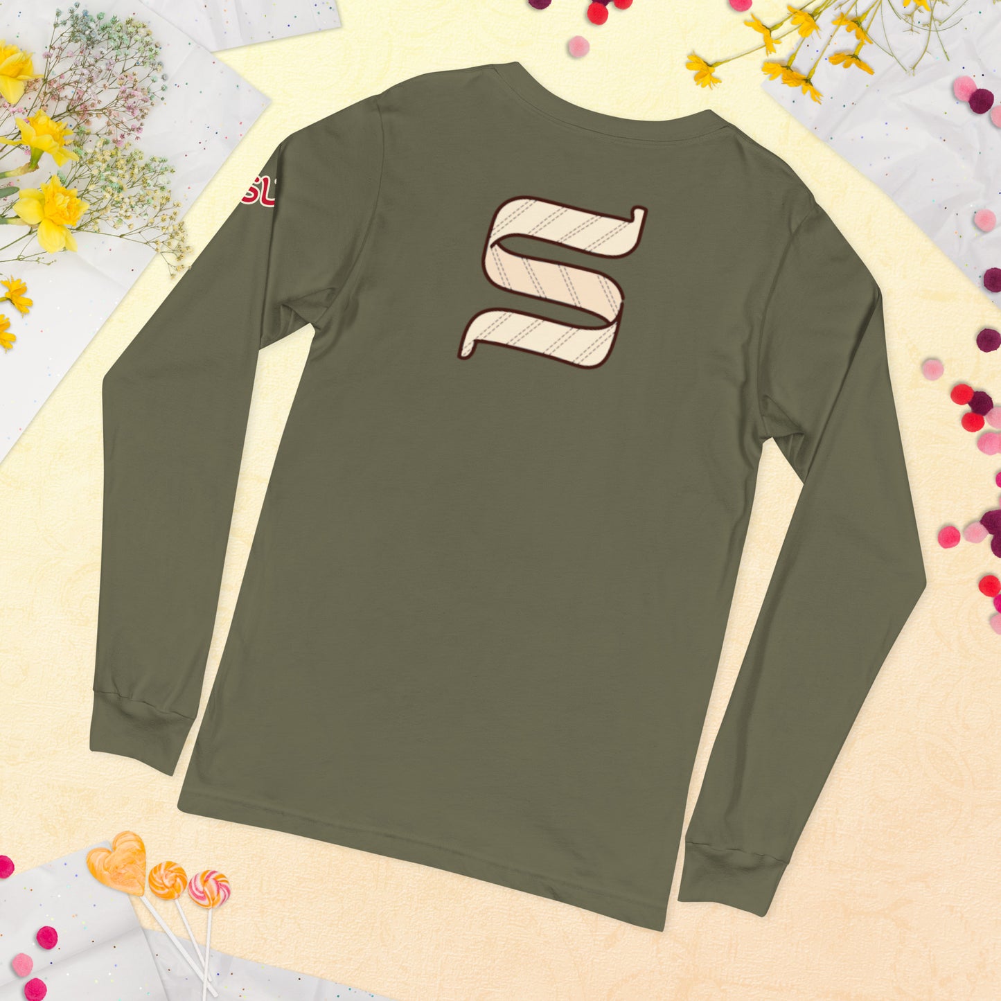 Leave the Cherry Picking Hockey Long Sleeve T-Shirt