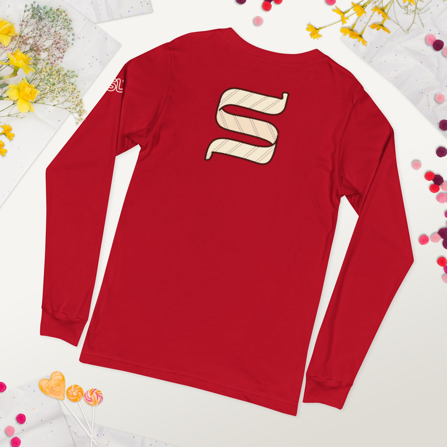 Leave the Cherry Picking Hockey Long Sleeve T-Shirt