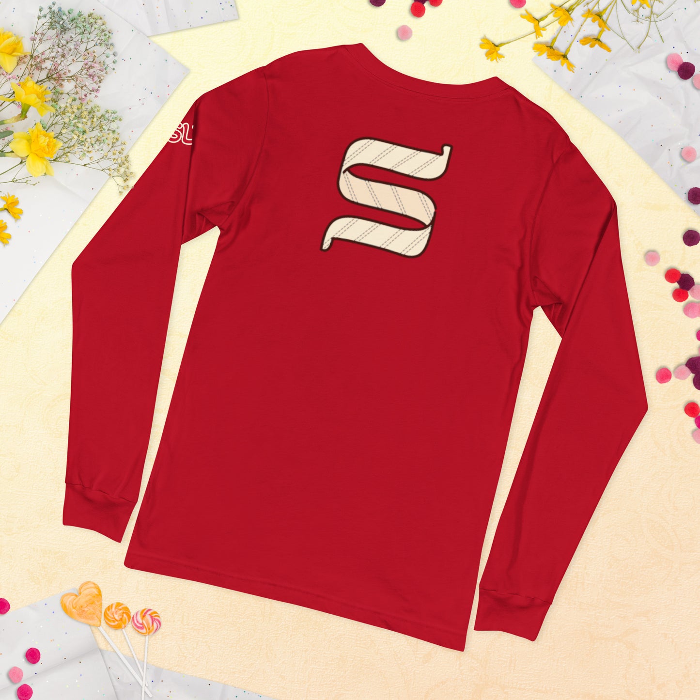 Leave the Cherry Picking Hockey Long Sleeve T-Shirt