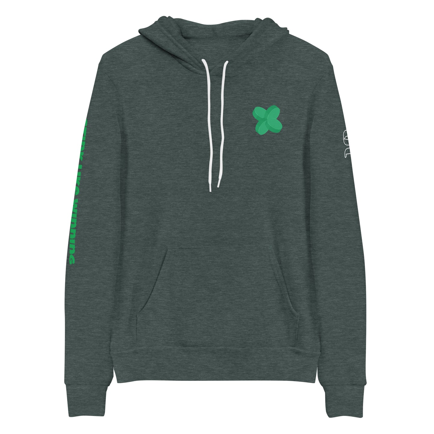 Harder You Work Luckier Long Sleeve Hockey Hoodie