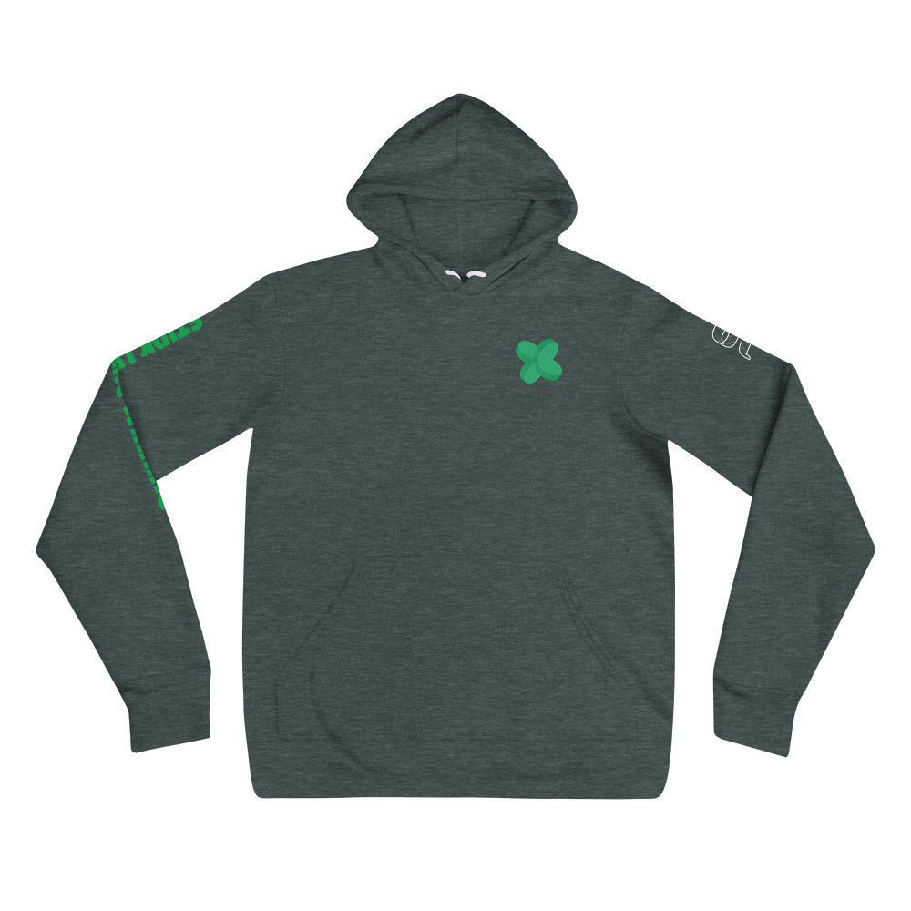 Harder You Work Luckier Long Sleeve Hockey Hoodie