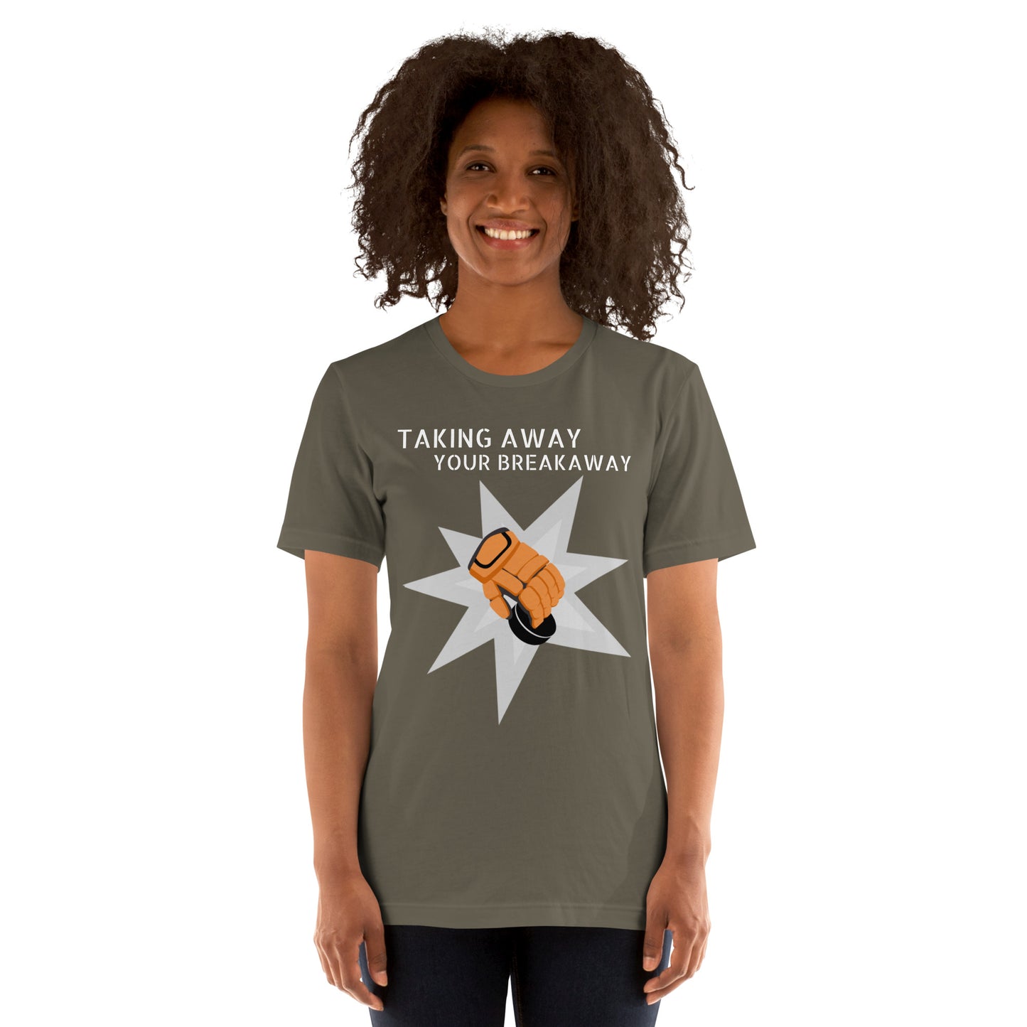 Takin Away Breakaways Hockey Defender Short-Sleeve T-Shirt