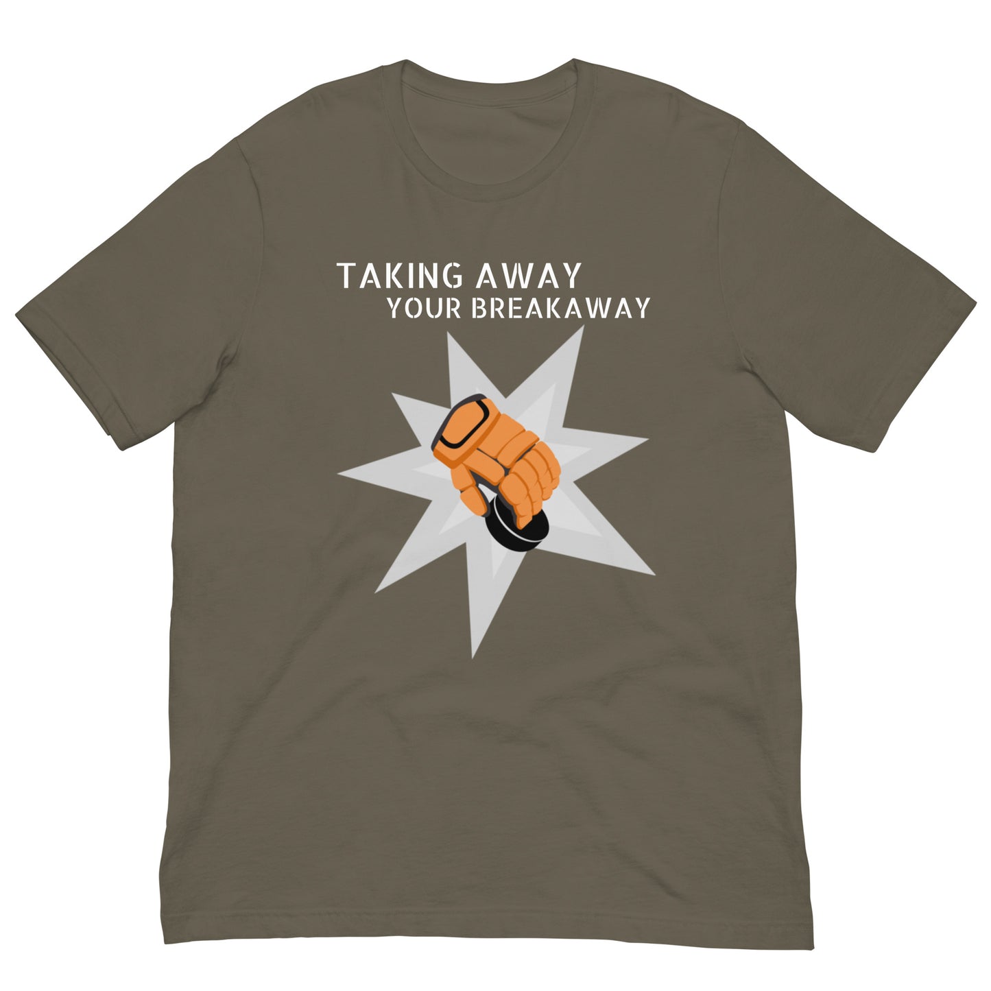 Takin Away Breakaways Hockey Defender Short-Sleeve T-Shirt