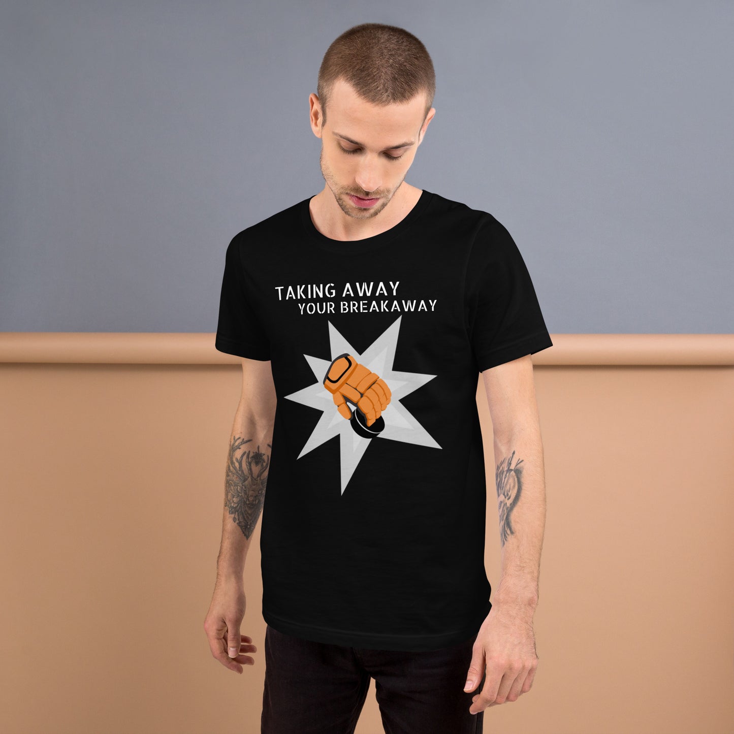 Takin Away Breakaways Hockey Defender Short-Sleeve T-Shirt