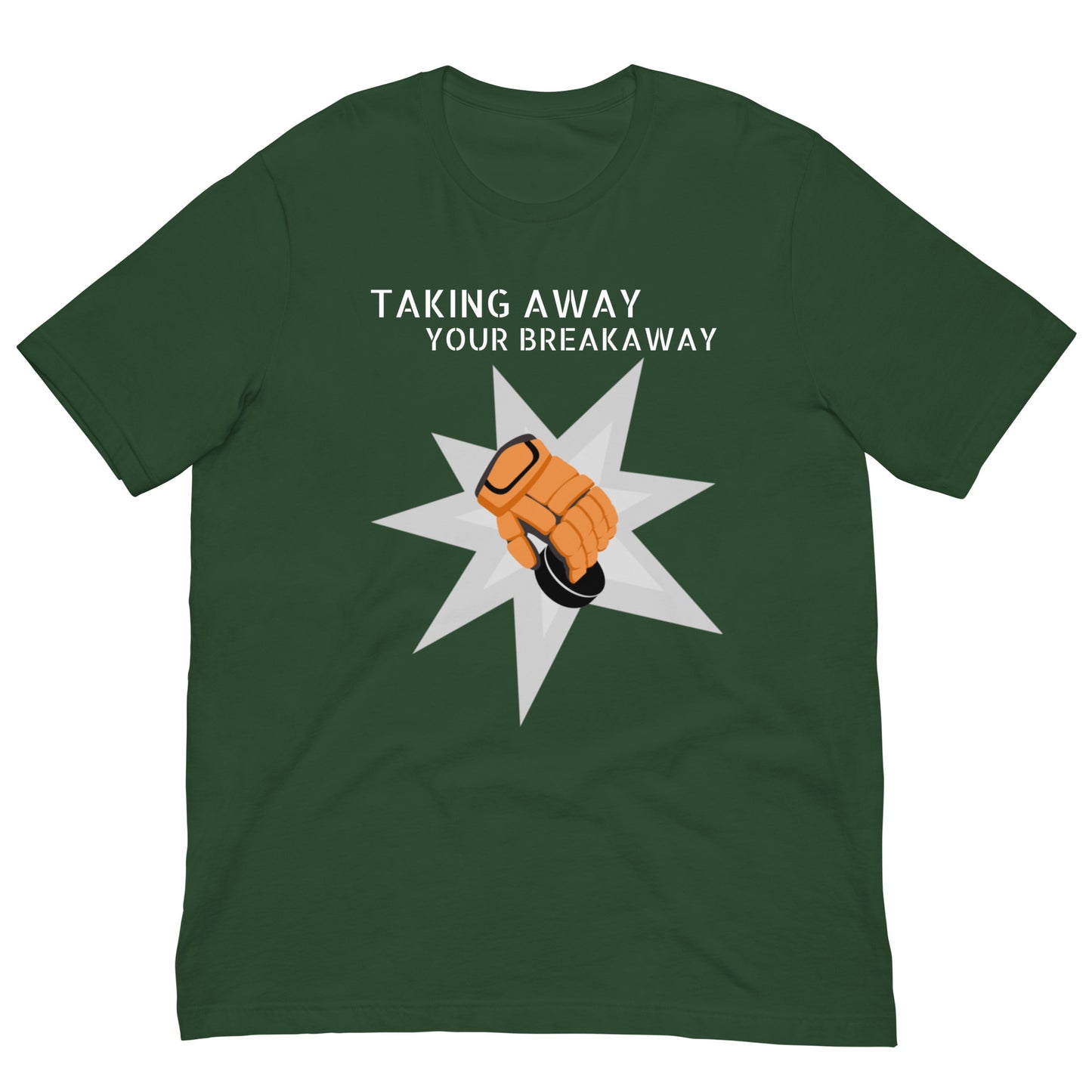 Takin Away Breakaways Hockey Defender Short-Sleeve T-Shirt