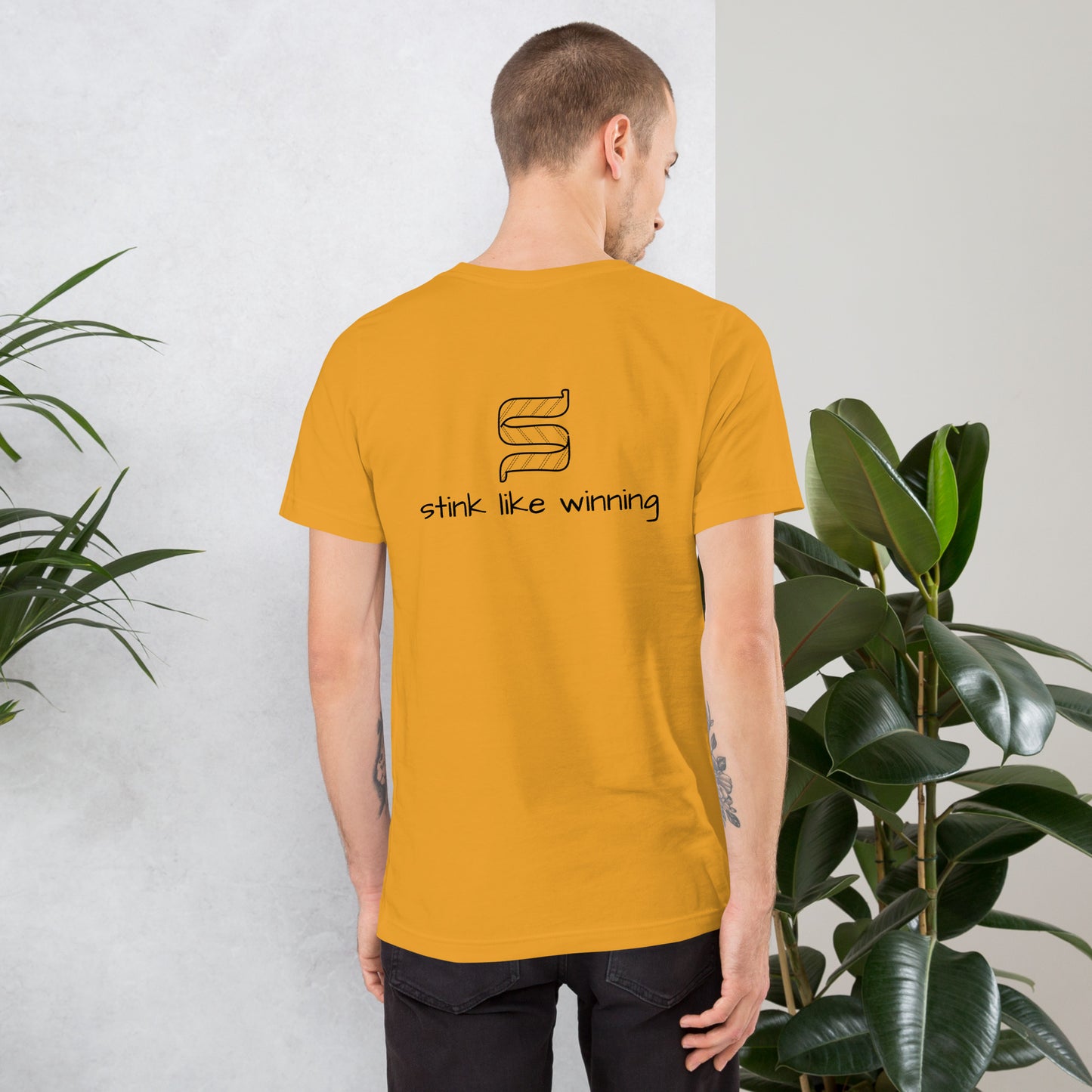 Stink Like Winning Goalie Hockey Short-Sleeve T-Shirt