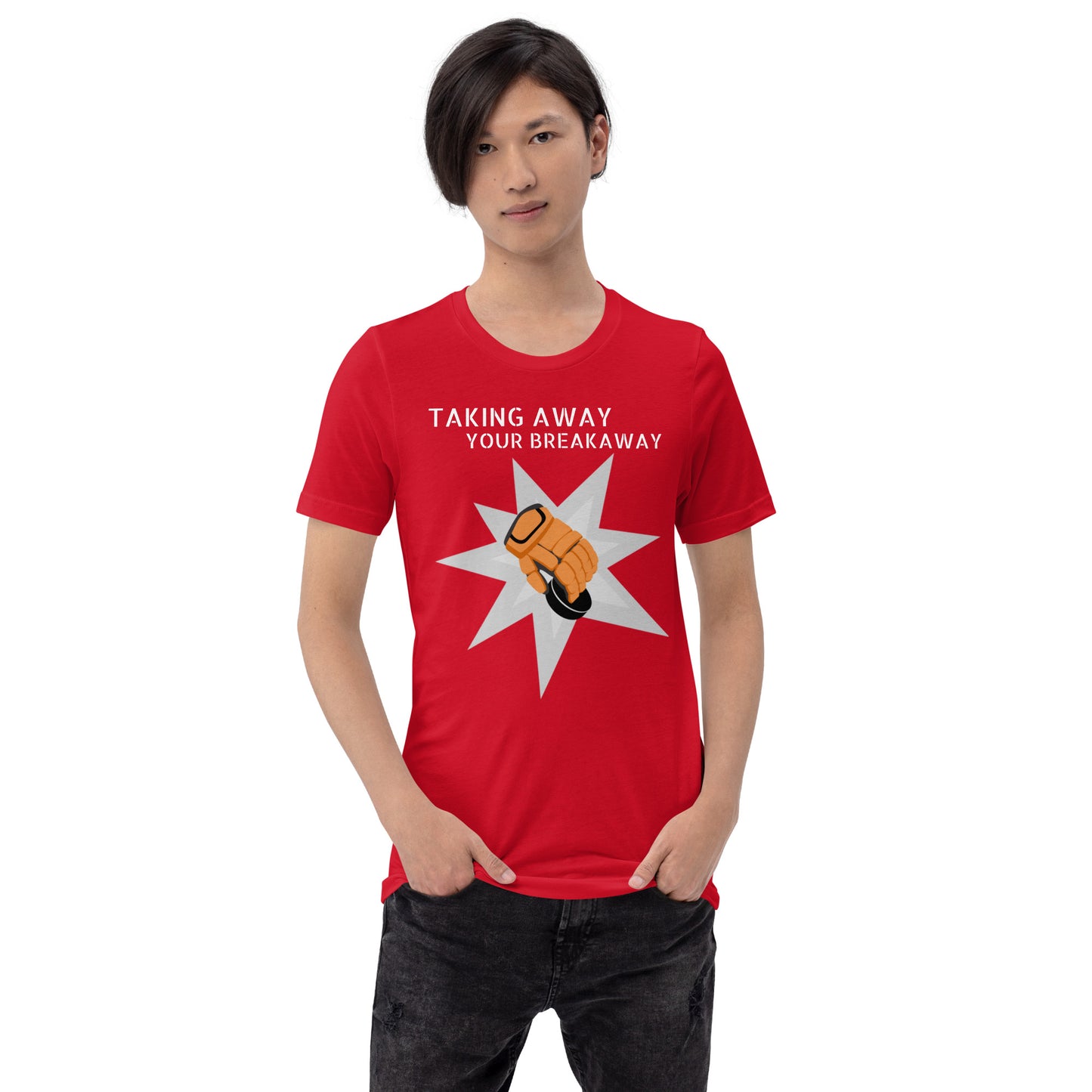 Takin Away Breakaways Hockey Defender Short-Sleeve T-Shirt