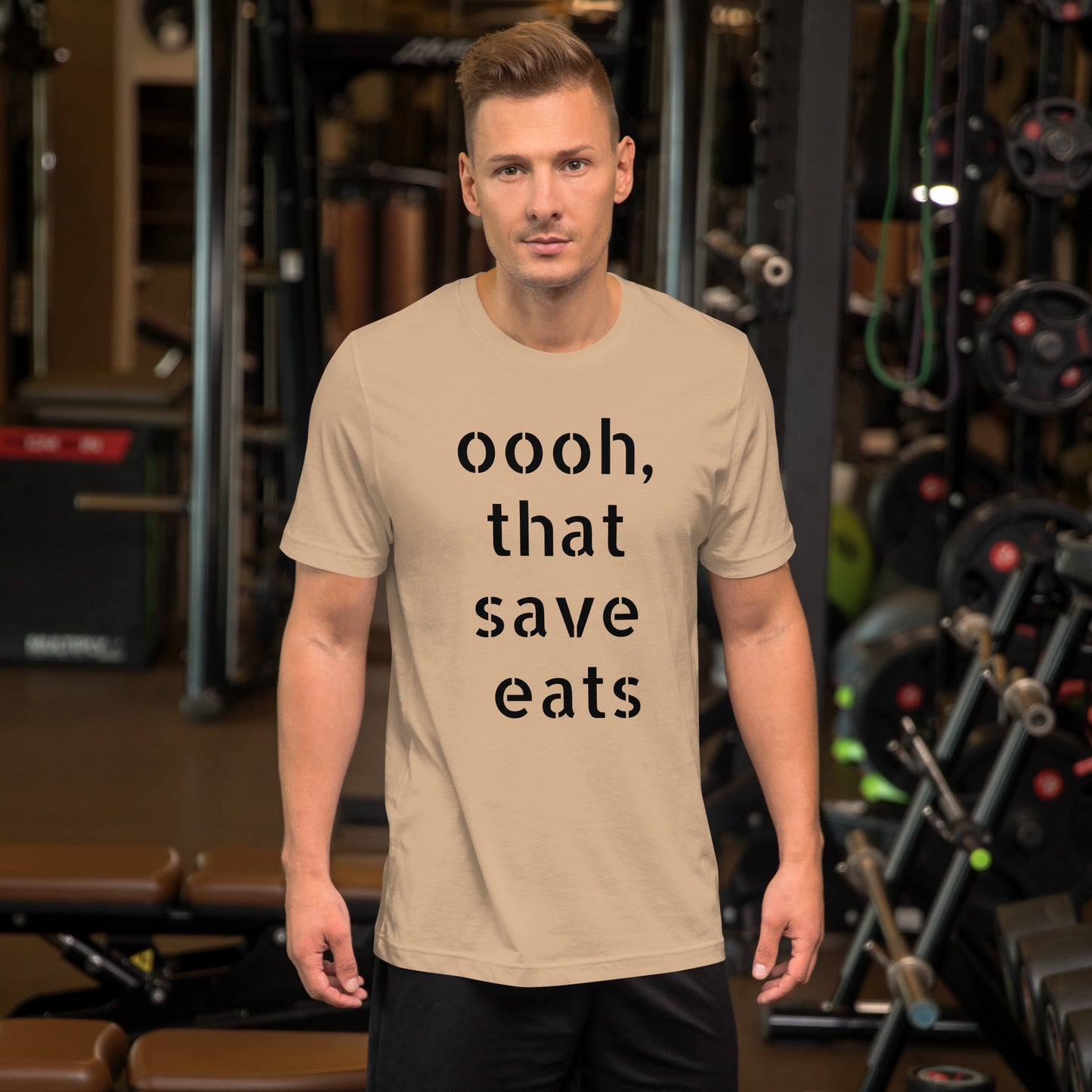 Push your limits and celebrate with this "Stink Like Winning" men's short sleeve t-shirt