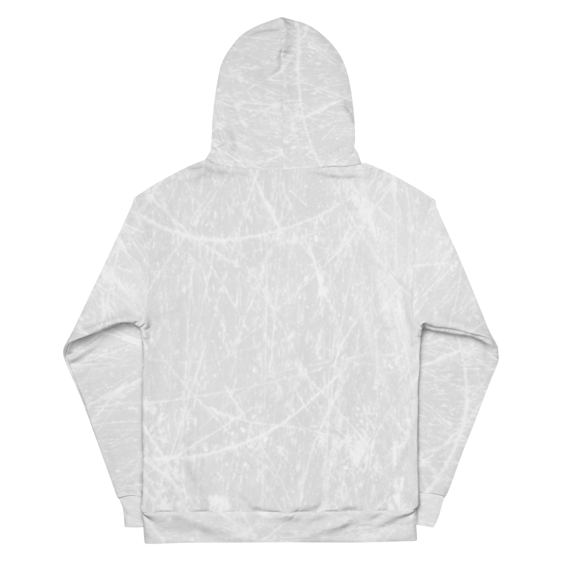 White Gray Breakin Ankles Hockey Player Hoodie | Stink Like Winning