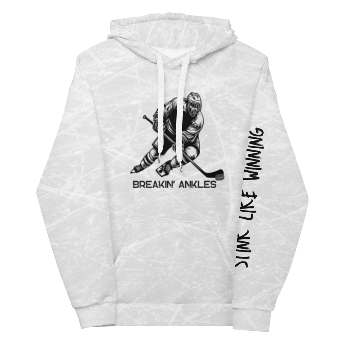 Stink Like Winning Breakin Ankles Hockey Player Cool Hoodie