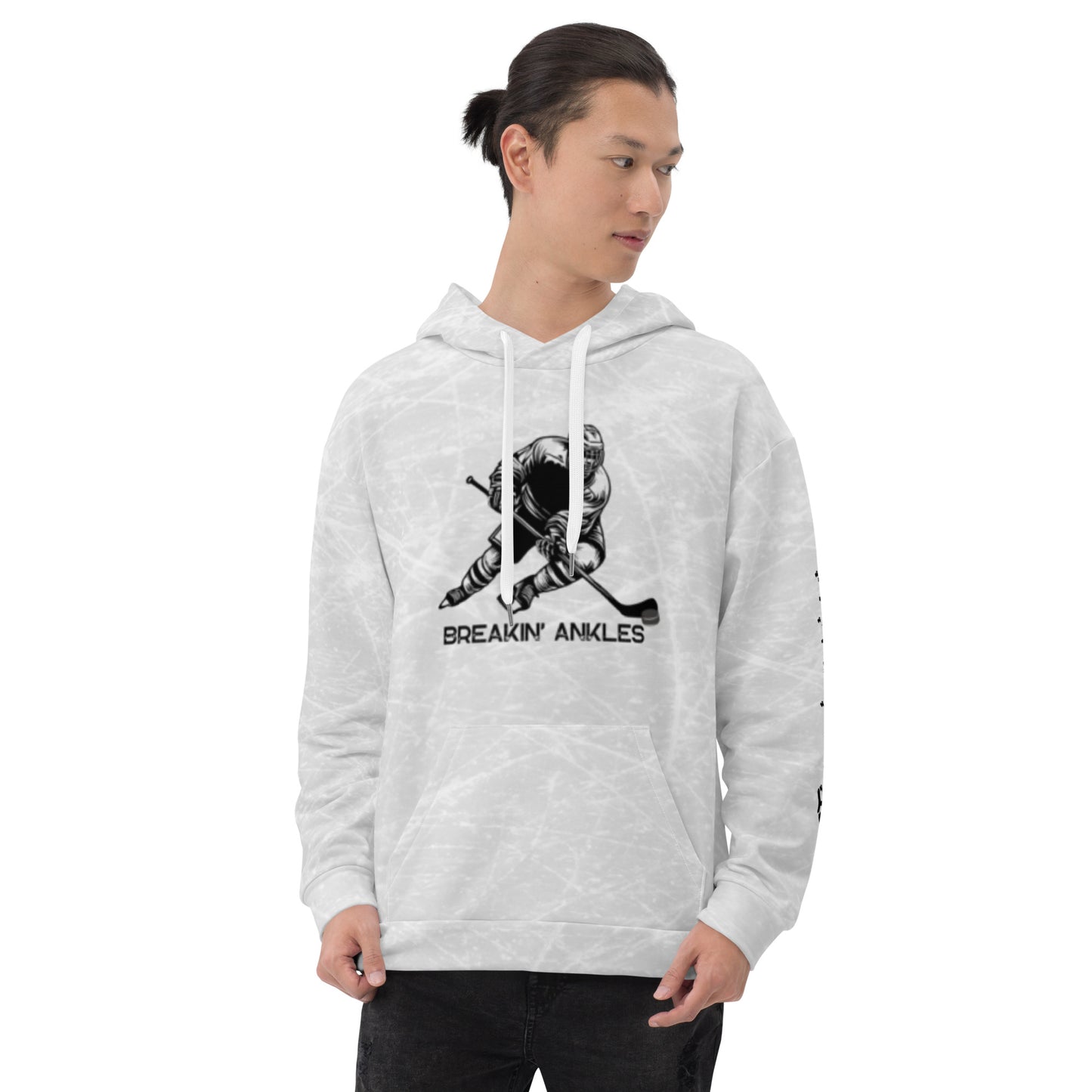 Stink Like Winning Breakin Ankles Cool Hockey Hoodie for Men