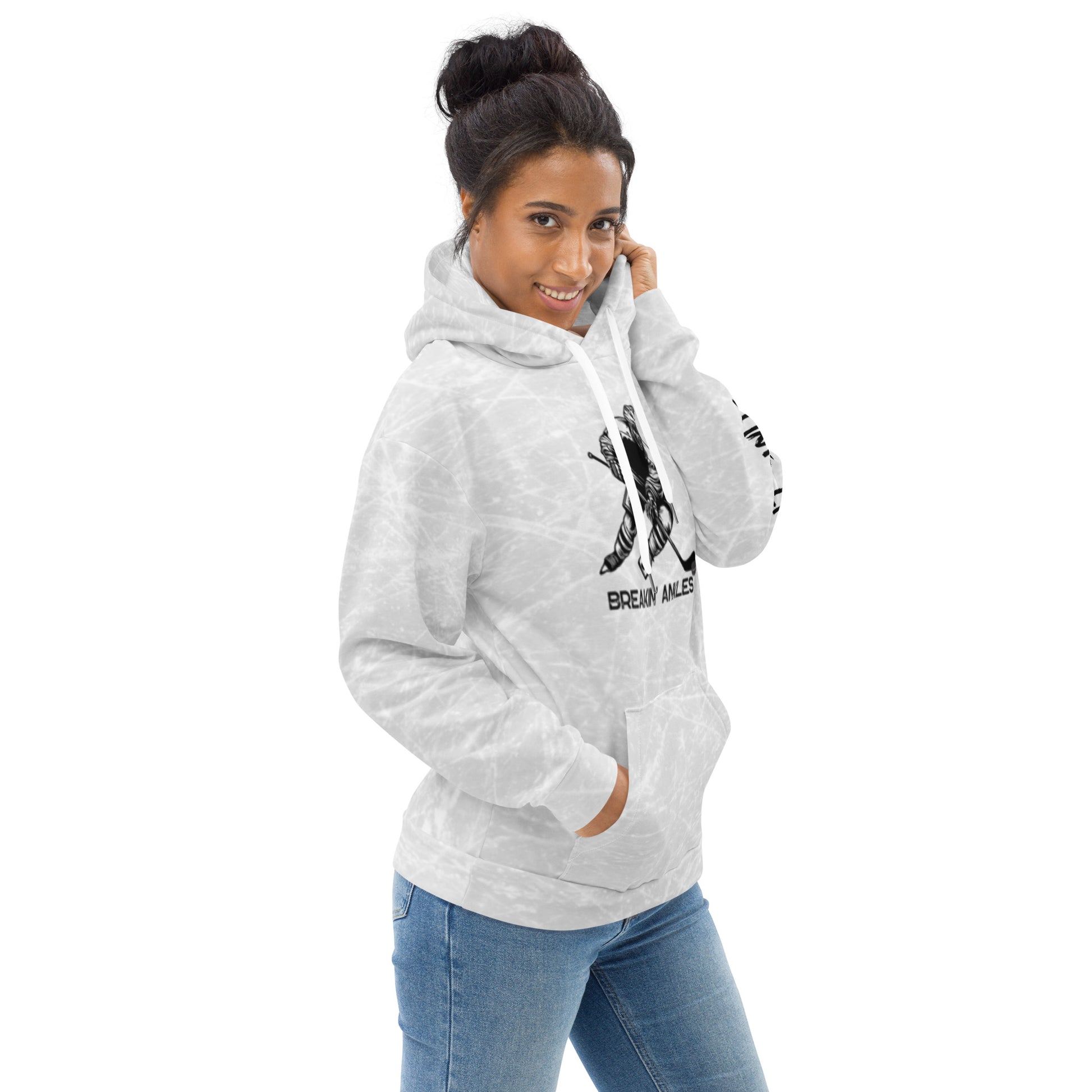 Bold statement hoodie for women - Stink Like Winning