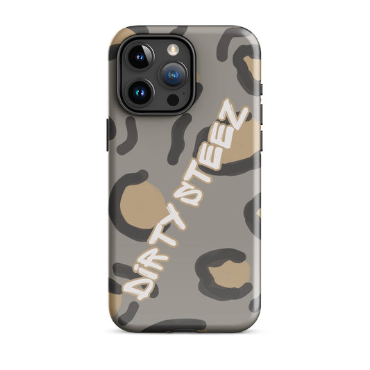 Hawks 'DIRTY STEEZ' Hockey Tourney Leopard Print Phone Case for iPhone®