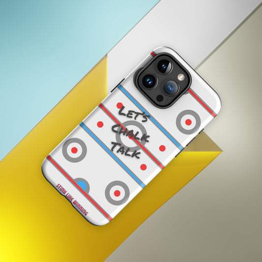 Durable and Stylish iPhone 15 Pro Max Matte Tough Case for Hockey Fans | Stink Like Winning