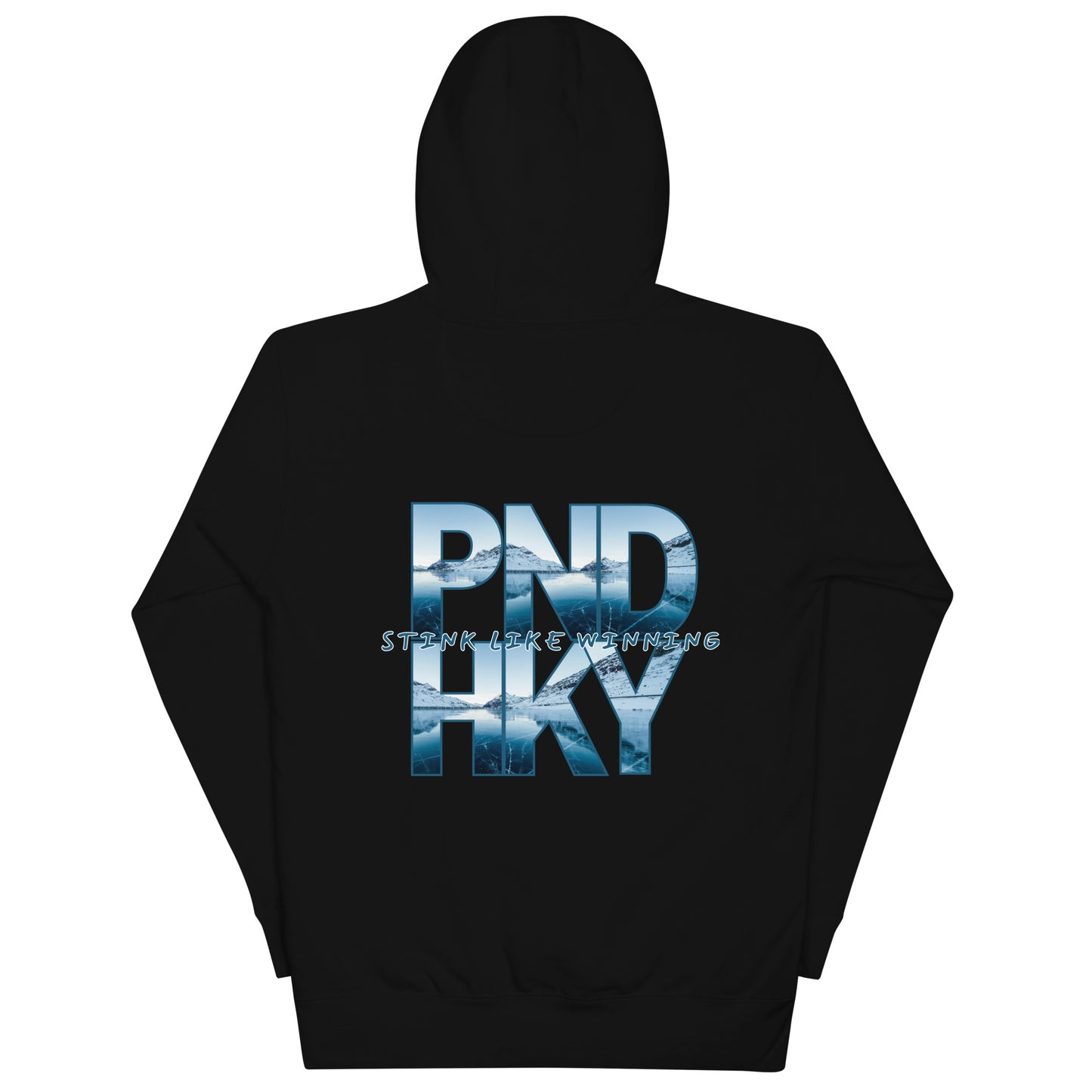 Stylish and Comfortable Unisex Premium Black Hoodie for Hockey Enthusiasts | Stink Like Winning