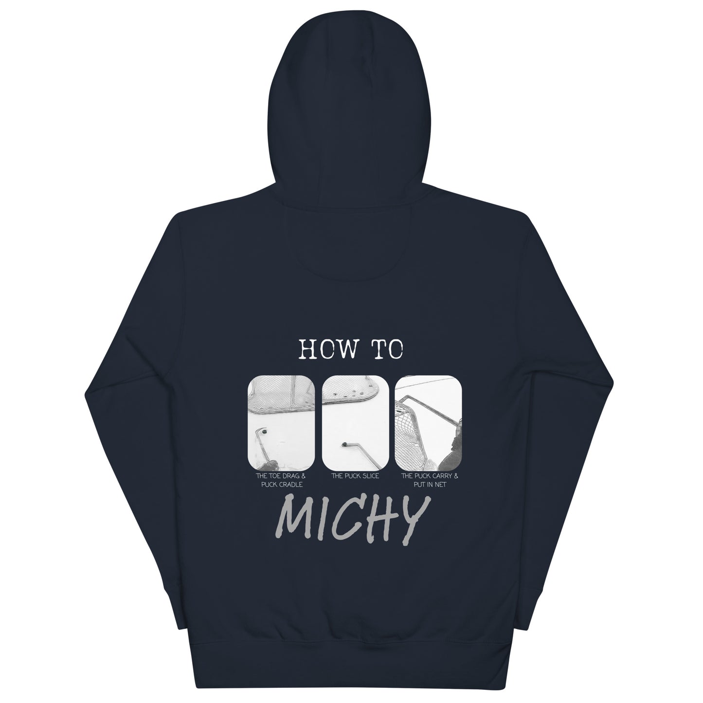 Stink Like Winning How-To 'MICHY' Darker Color Options - Hockey Hoodie